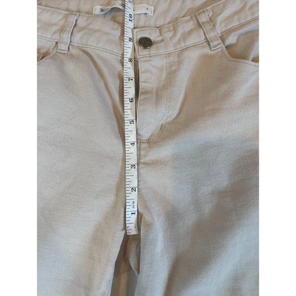 Woolrich Womens Denim Jeans Shorts Mid Rise Flat Front Stretch Gray Size 8 - Picture 4 of 9